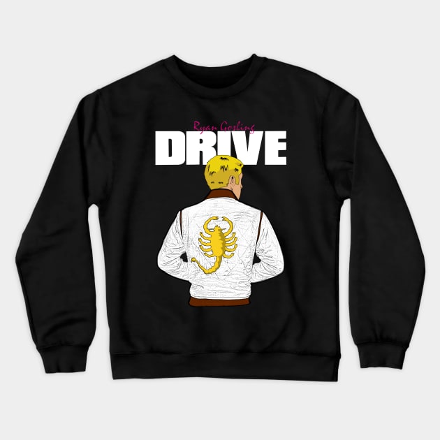 Drive Ryan Gosling Crewneck Sweatshirt by Melonseta